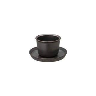 Photo of LEAVES TO TEA Cup & Saucer 160ml ( Black ) [ ] [ Tea Glasses ]