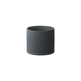 Photo of KINTO PLANT POT 191 105mm ( Dark Grey ) [ KINTO ] [ Plant Pots ]