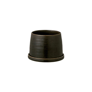 Photo of KINTO PLANT POT 192 110mm ( Black ) [ KINTO ] [ Plant Pots ]