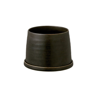 Photo of KINTO PLANT POT 192 125mm ( Black ) [ KINTO ] [ Plant Pots ]