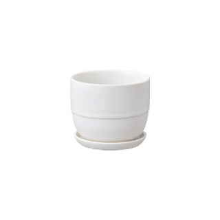 Photo of KINTO PLANT POT 193 110mm ( White ) [ KINTO ] [ Plant Pots ]