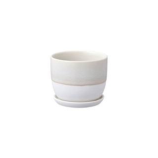 Photo of KINTO PLANT POT 193 110mm ( Beige ) [ KINTO ] [ Plant Pots ]