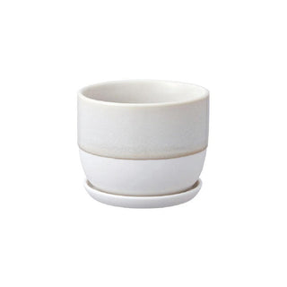 Photo of KINTO PLANT POT 193 140mm ( Beige ) [ KINTO ] [ Plant Pots ]