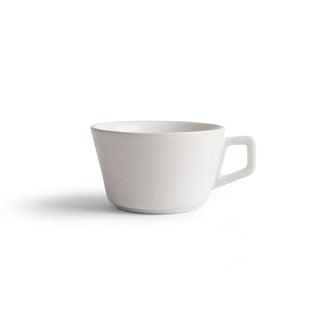 Photo of Created Co. Angle Small Latte Cup 8oz ( White ) [ Created Co. ] [ Coffee Cups ]