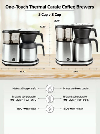 Photo of BONAVITA Connoisseur One-Touch Thermal Carafe Coffee Brewer (8-Cup) (120V) ( ) [ Bonavita ] [ Electric Coffee Brewers ]