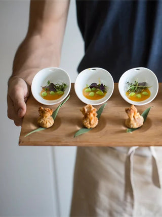 Photo of COOKPLAY Jomon Mini Bowl-Plate (10x8cm/4x3.15in) ( ) [ Cookplay ] [ Bowls ]