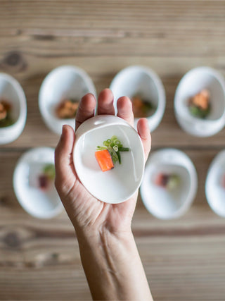 Photo of COOKPLAY Jomon Mini Bowl-Plate (10x8cm/4x3.15in) ( ) [ Cookplay ] [ Bowls ]
