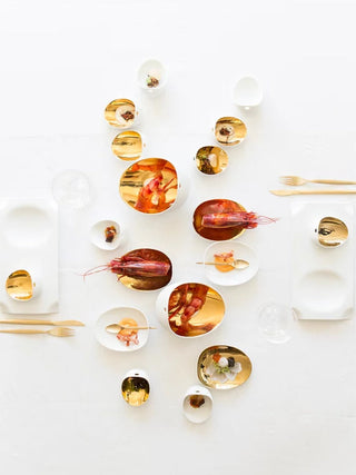 Photo of COOKPLAY Jomon Small Plate (14x11cm/5.5x4.3in) ( ) [ Cookplay ] [ Bowls ]