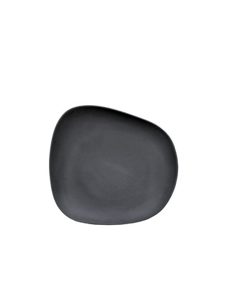 Photo of COOKPLAY Yayoi Superflat Plate (26x24.5cm/10.2x9.7in) ( Matte Black ) [ Cookplay ] [ Plates ]