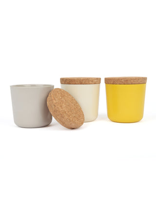 Photo of EKOBO Claro Small Storage Jar Set (3 jars) ( ) [ EKOBO ] [ Storage ]