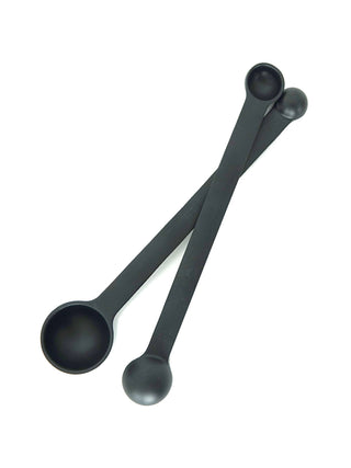 Photo of EKOBO Pronto Measuring Spoon Set (2 spoons) ( Black ) [ EKOBO ] [ Kitchen ]