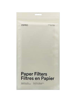 Photo of ESPRO Cold Brew Paper Filters (20-Pack) ( Default Title ) [ Espro ] [ Paper Filters ]