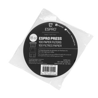 Photo of ESPRO French Press Paper Filters (100-Pack) ( 18oz ) [ Espro ] [ Paper Filters ]