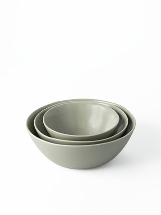 Photo of FABLE The Nested Serving Bowls ( Beachgrass Green ) [ Fable ] [ Plates ]