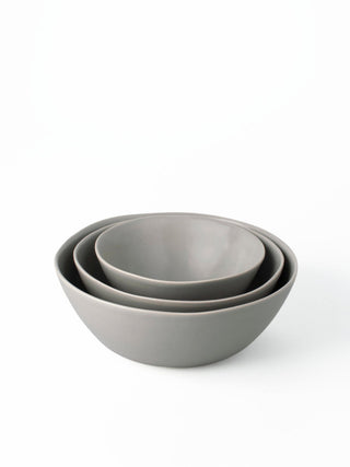 Photo of FABLE The Nested Serving Bowls ( Dove Grey ) [ Fable ] [ Plates ]
