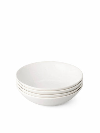 Photo of FABLE The Pasta Bowls (4-Pack) ( Speckled White ) [ Fable ] [ Bowls ]