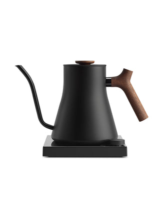 Photo of FELLOW Stagg EKG Pro Electric Pour Over Kettle (120V) ( Matte Black + Walnut Pro Studio ) [ Fellow ] [ Kettles ]