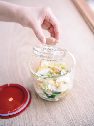 Photo of HARIO Tsukemono Glass Pickle Press ( ) [ HARIO ] [ Kitchen ]