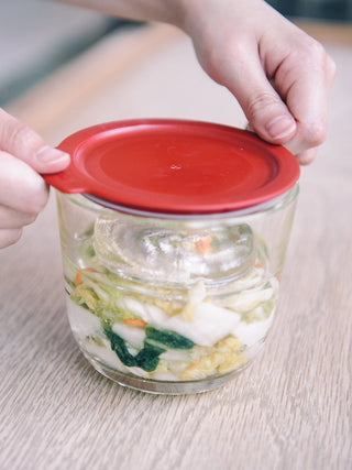 Photo of HARIO Tsukemono Glass Pickle Press ( ) [ HARIO ] [ Kitchen ]