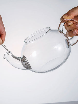 Photo of HARIO Jumping Tea Pot (800ml/27oz) ( ) [ HARIO ] [ Tea Equipment ]
