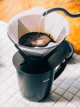 Photo of HARIO V60 MUGEN Dripper (Plastic) ( ) [ HARIO ] [ Pourover Brewers ]