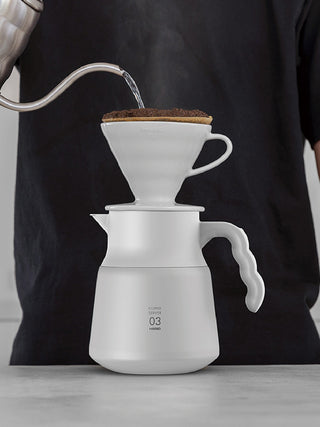 Photo of HARIO V60 Insulated Stainless Steel Server PLUS ( ) [ HARIO ] [ Decanters ]