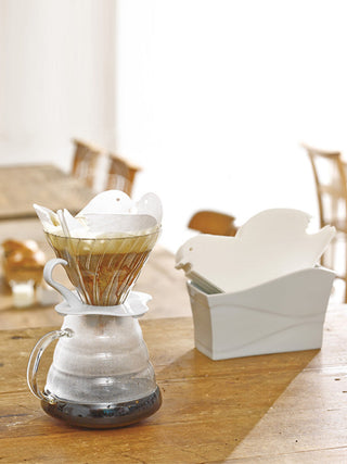 Photo of HARIO V60-02 Love Dori Bird Filters (20-Pack) ( ) [ HARIO ] [ Paper Filters ]