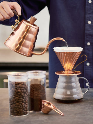 Photo of HARIO Copper Buono Drip Kettle (700ml/24oz) ( ) [ HARIO ] [ Kettles ]