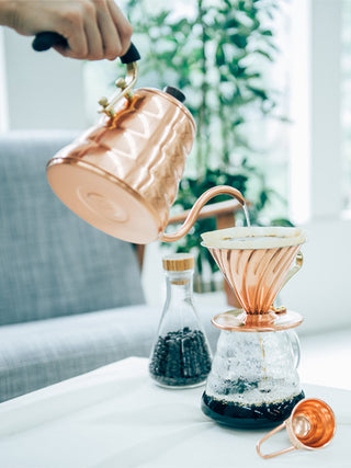 Photo of HARIO Copper Buono Drip Kettle (700ml/24oz) ( ) [ HARIO ] [ Kettles ]