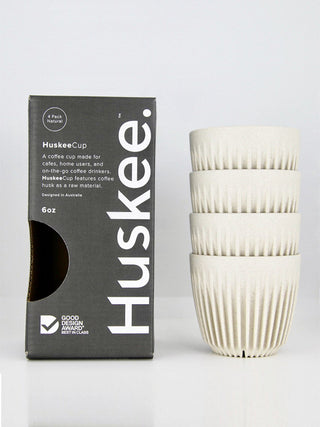 Photo of HUSKEE Cup (6oz/177ml) (4-Pack) ( ) [ Huskee ] [ Coffee Cups ]