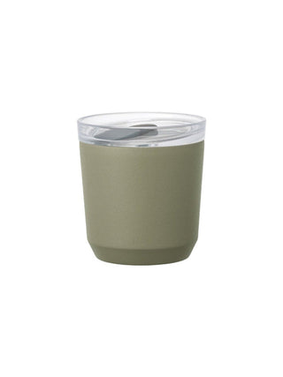 Photo of TO GO TUMBLER (with plug) (240ml/8.2oz) ( Khaki ) [ ] [ Reusable Cups ]