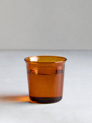 Photo of CAST AMBER Glass (180ml/6.1oz) ( ) [ ] [ Tea Glasses ]