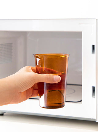 Photo of CAST AMBER Glass (430ml/14.6oz) ( ) [ ] [ Beer Glasses ]