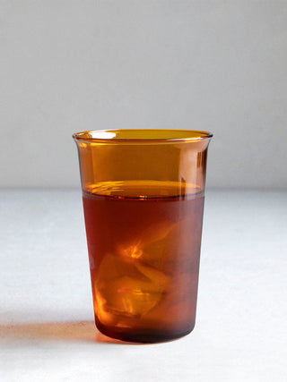 Photo of CAST AMBER Glass (430ml/14.6oz) ( ) [ ] [ Beer Glasses ]