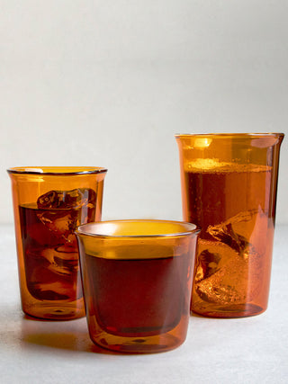 Photo of CAST AMBER Double Wall Glass (340ml/11.6oz) ( ) [ ] [ Beer Glasses ]