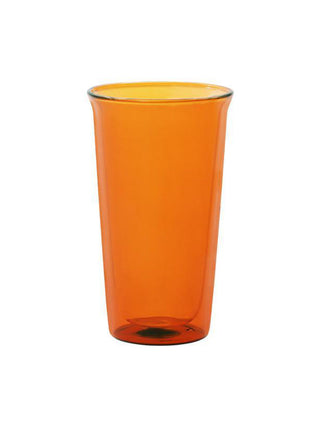 Photo of CAST AMBER Double Wall Glass (340ml/11.6oz) ( Amber ) [ ] [ Beer Glasses ]