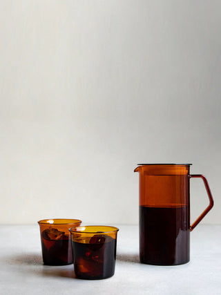 Photo of KINTO CAST AMBER Jug (750ml/25.5oz) ( ) [ KINTO ] [ Water Servers ]