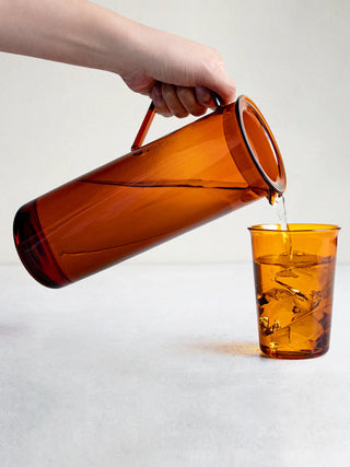 Photo of KINTO CAST AMBER Jug (1200ml/40.8oz) ( ) [ KINTO ] [ Water Servers ]