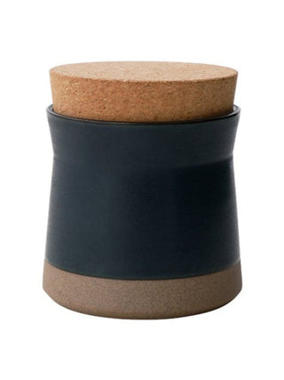 Photo of KINTO Ceramic Lab Canister 400ml ( Black ) [ KINTO ] [ Storage ]