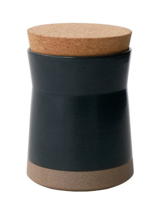 Photo of KINTO Ceramic Lab Canister 650ml ( Black ) [ KINTO ] [ Storage ]