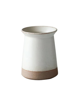 Photo of KINTO Ceramic Lab Cutlery Holder (60mm/2.3in) ( White ) [ KINTO ] [ Storage ]