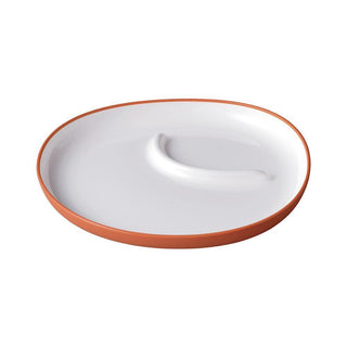 Photo of KINTO BONBO Plate 240x220mm ( Orange ) [ KINTO ] [ Plates ]