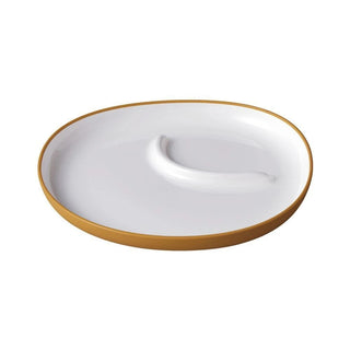 Photo of KINTO BONBO Plate 240x220mm ( Yellow ) [ KINTO ] [ Plates ]