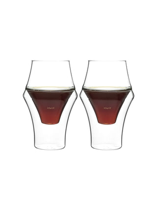 Photo of KRUVE EQ Glasses (2-Pack) ( Excite + Excite ) [ Kruve ] [ Coffee Glasses ]