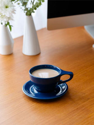 Photo of notNeutral LINO Large Latte Cup & Saucer (12oz/355ml) ( ) [ notNeutral ] [ Coffee Cups ]