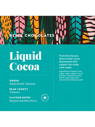 Photo of REBEL CHOCOLATES - Liquid Cocoa - Tanzania (30g/1oz) ( ) [ Rebel Chocolates ] [ Chocolate ]