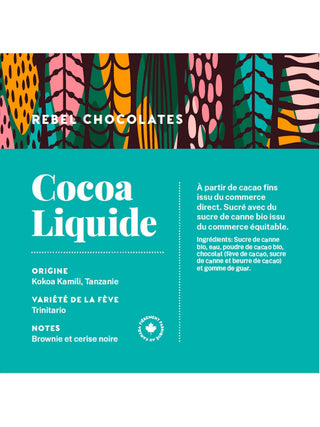 Photo of REBEL CHOCOLATES - Liquid Cocoa - Tanzania (30g/1oz) ( ) [ Rebel Chocolates ] [ Chocolate ]