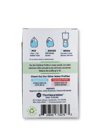 Photo of THIRD WAVE WATER Cold Brew Profile ( ) [ Third Wave Water ] [ Brewing Accessories ]