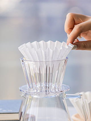 Photo of TIMEMORE Crystal Eye B75 Dripper (Plastic) ( ) [ Timemore ] [ Pourover Brewers ]