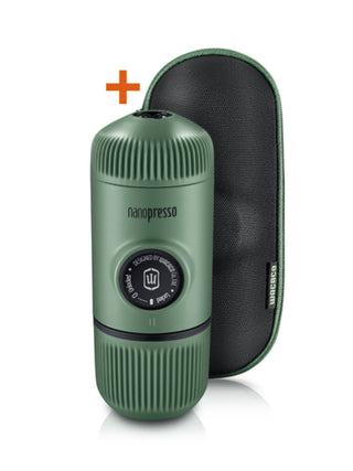 Photo of WACACO Nanopresso + Protective Case ( Moss Green ) [ Wacaco ] [ Espresso Machines ]